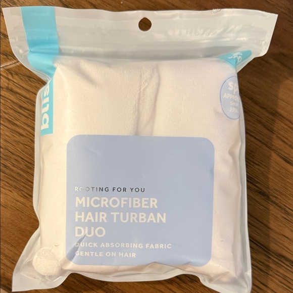 Bliss Accessories - Bliss Microfiber Hair Turban Duo in Cream